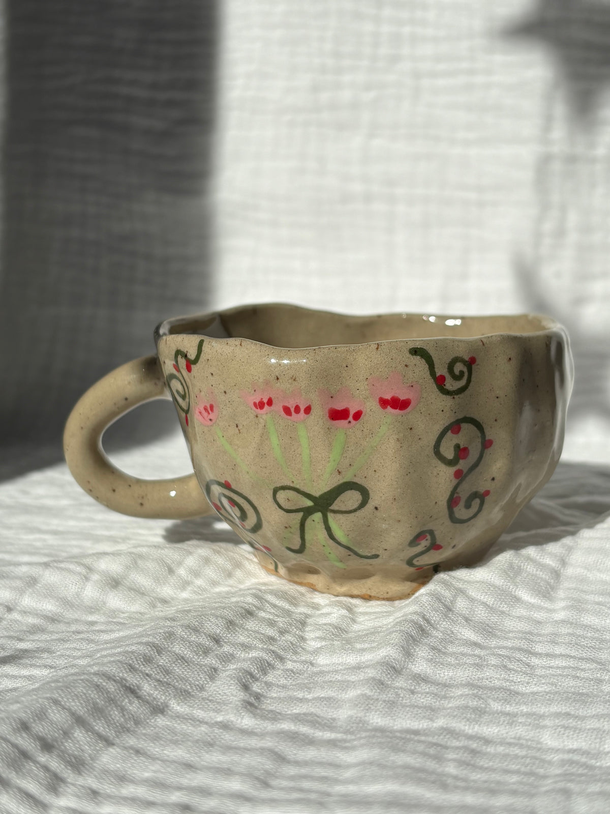 Swirls & Tulips Mug