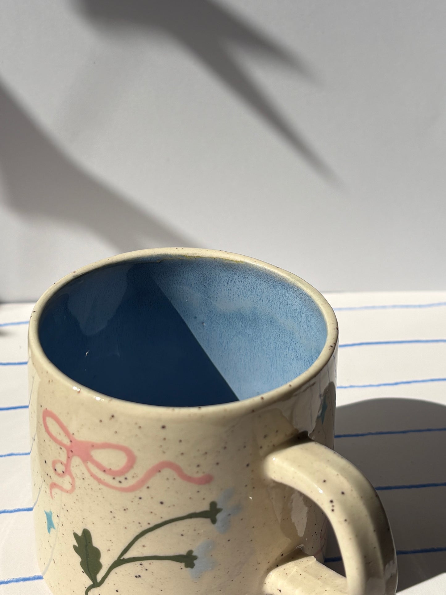 Whimsy Bows & Flower Buds Mug