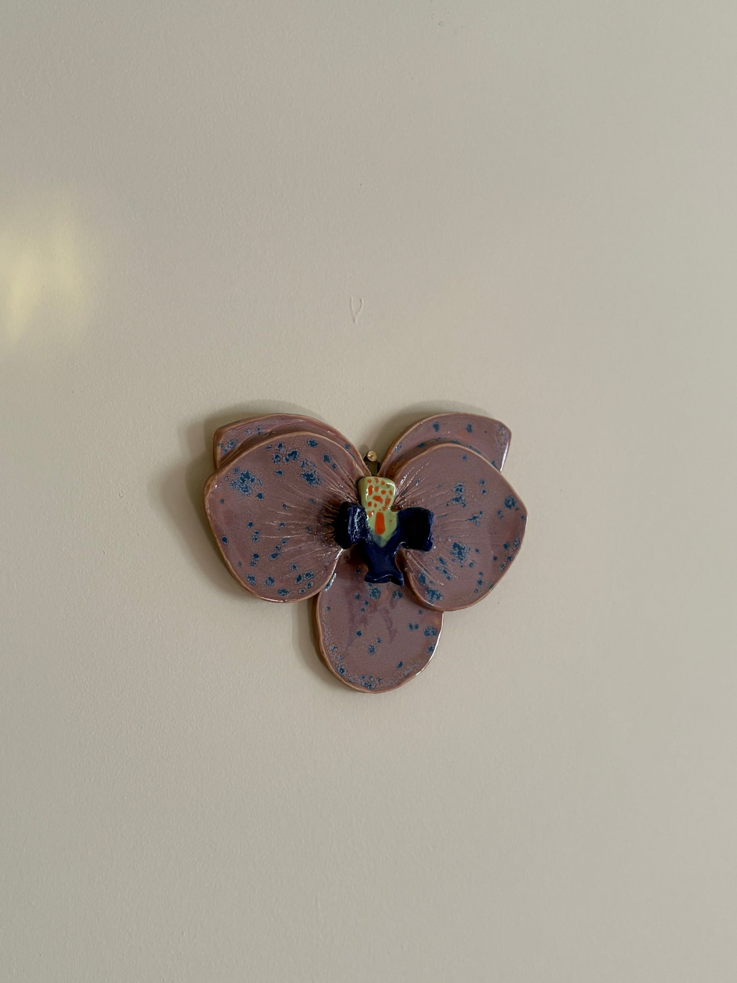 Wall Orchid Sculpture