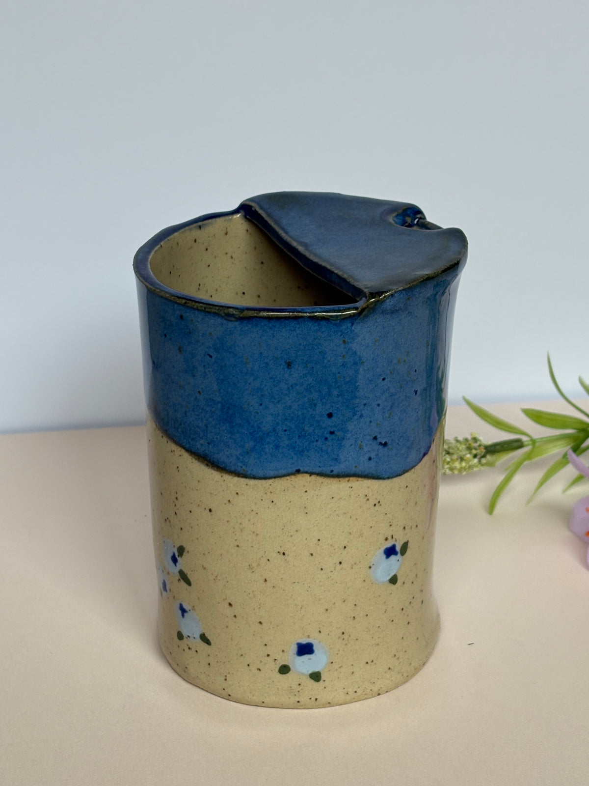 Blueberry Milkshake To-Go Cup