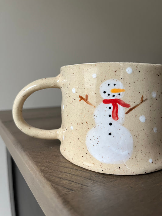 Snowman & Bows Mug