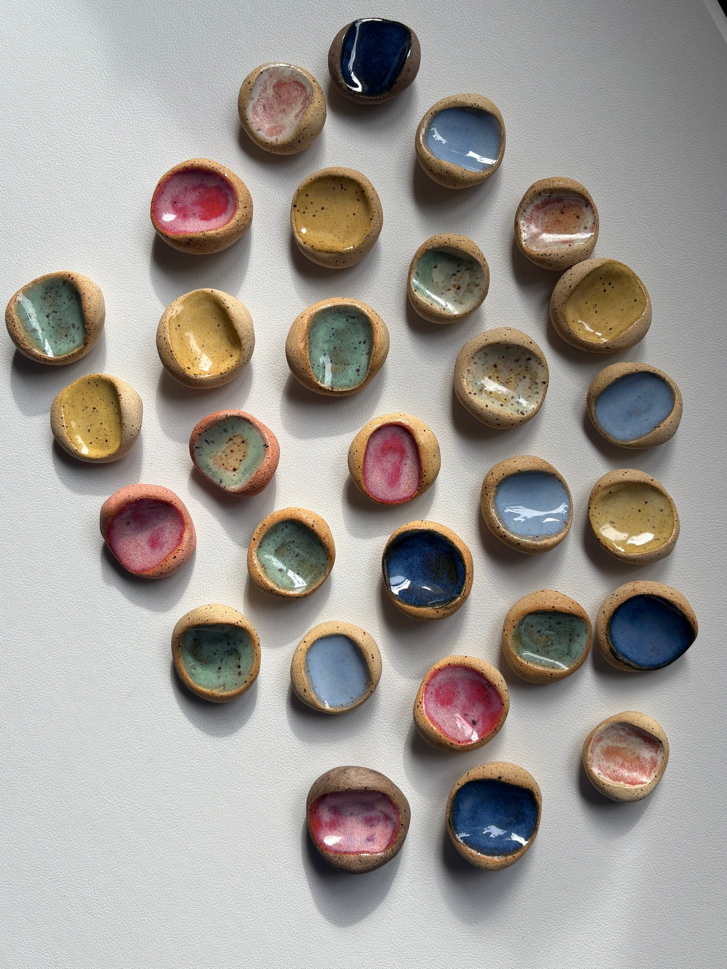 Handmade Ceramic Worry Stones
