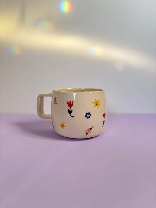 Dainty Spring Flowers Espresso Cup