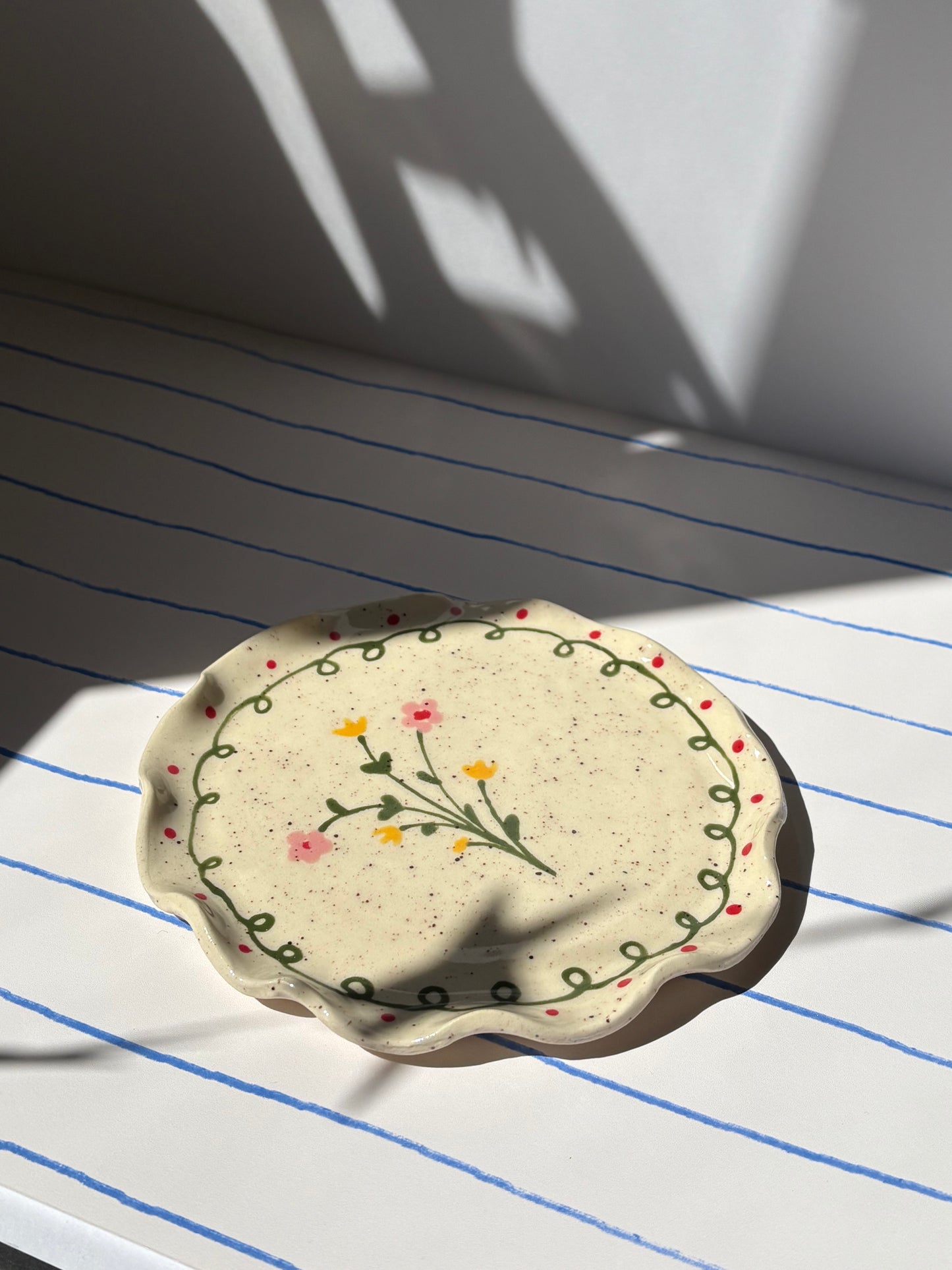 Flower Bouquet Jewelry Dish