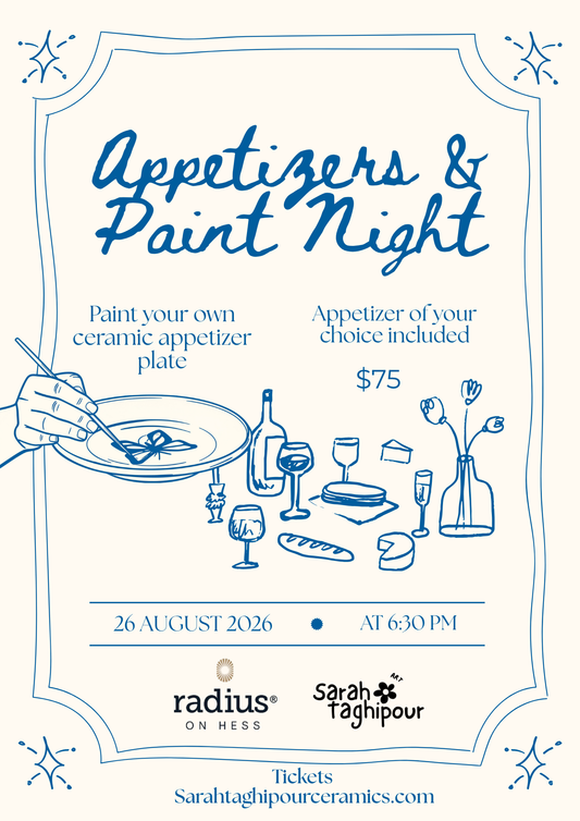 Appetizers & Painting Night At Radius on Hess