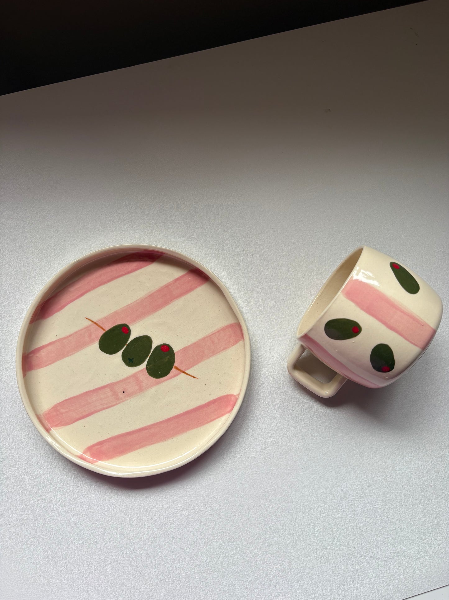 Olives & Stripes Plate