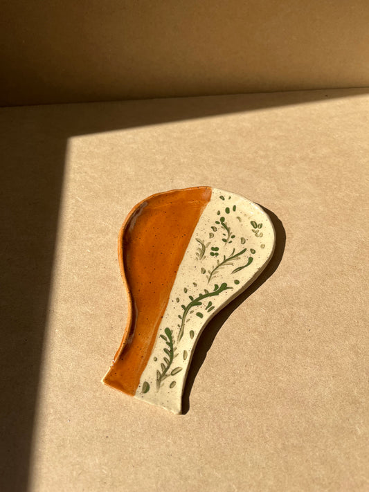 Handmade Ceramic Spoon Rest