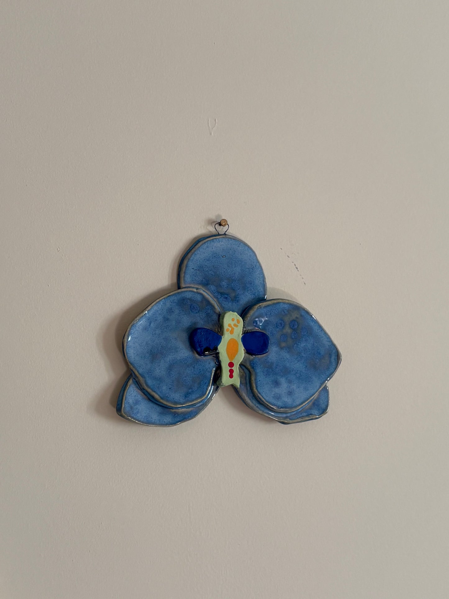 Wall Orchid Sculpture