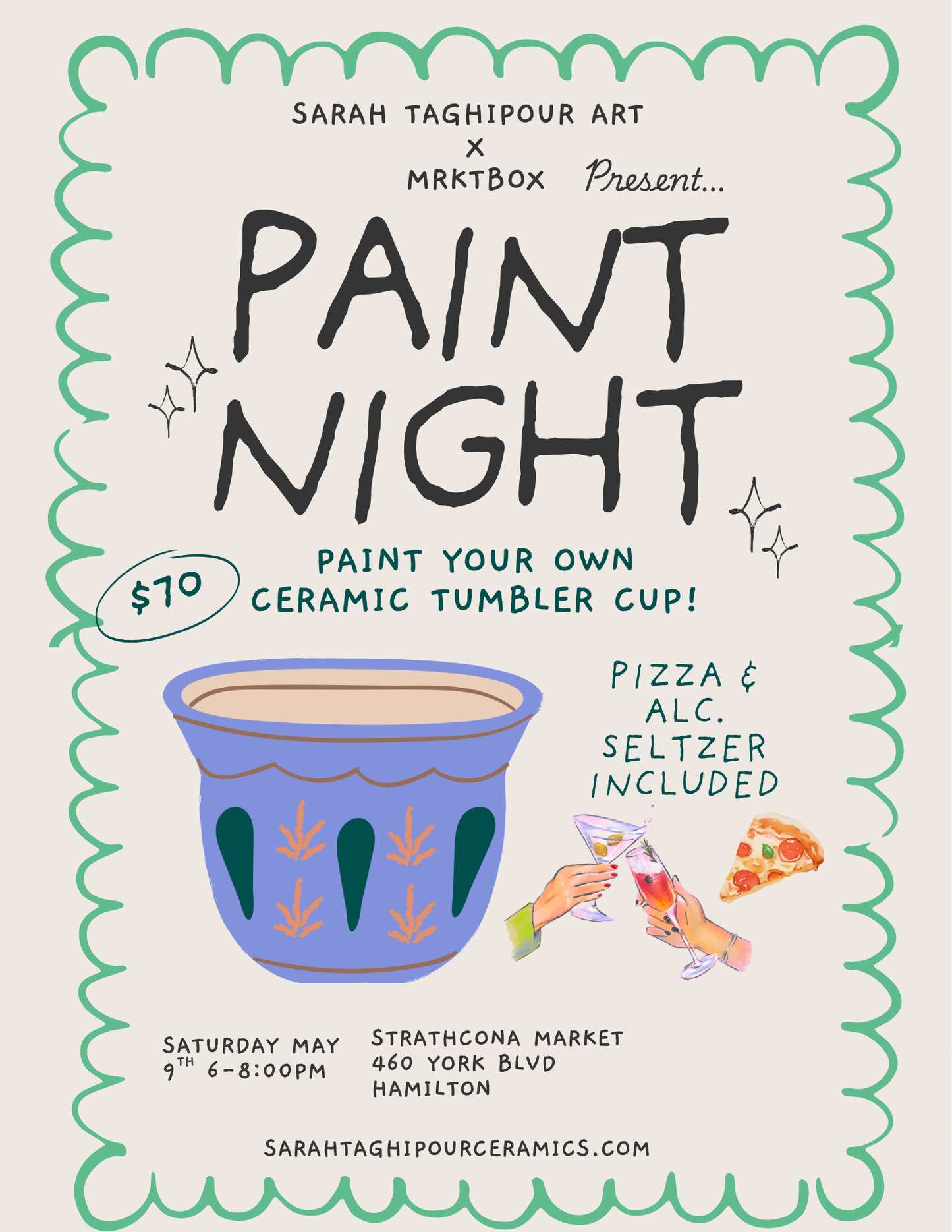 Paint Night at Strathcona Market