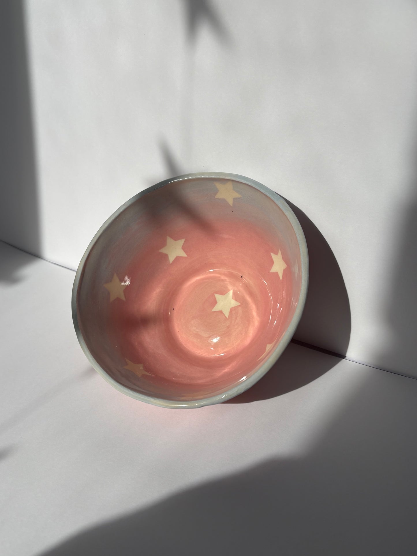 Cotton Candy Stars Dessert Bowl