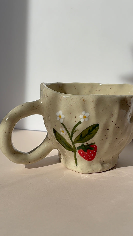 Strawberry Bloom Mug