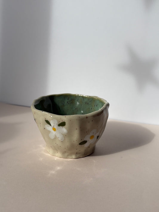Speckled Flowers Espresso Cup