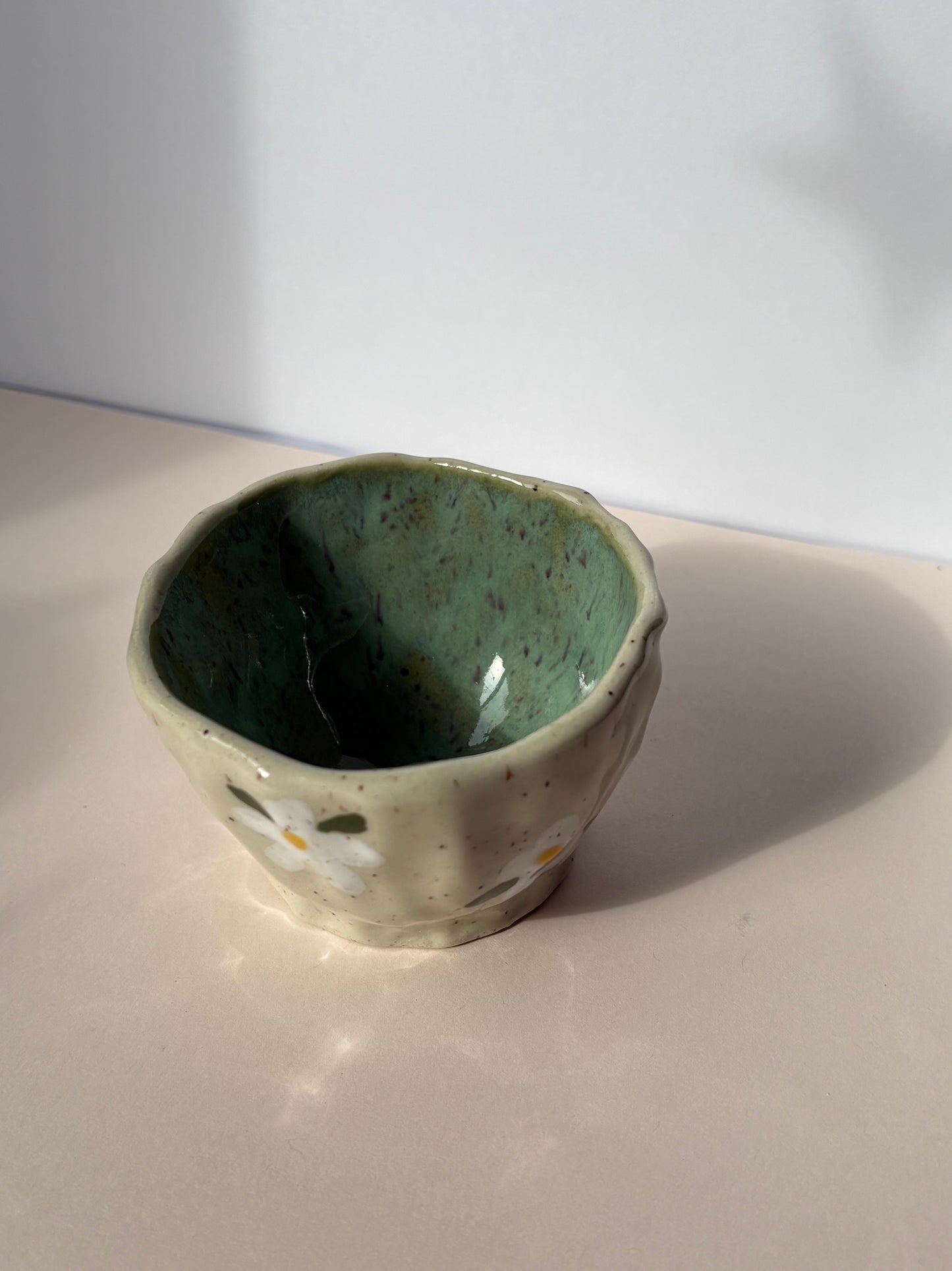 Speckled Flowers Espresso Cup