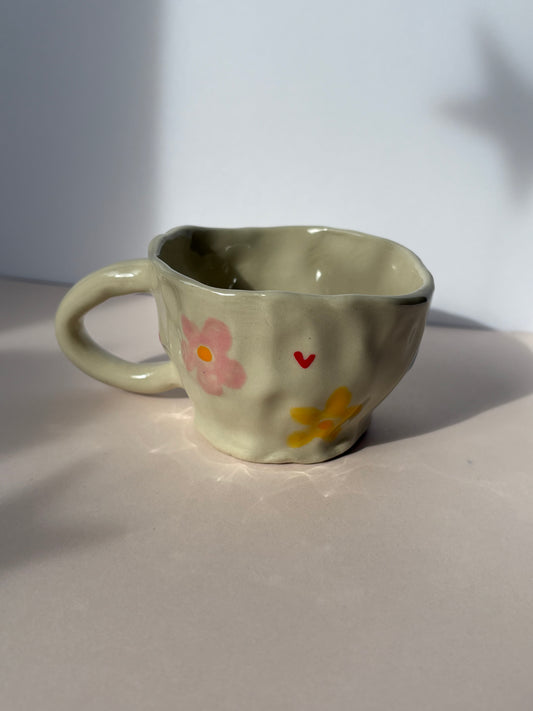 Pastel Flowers Mug