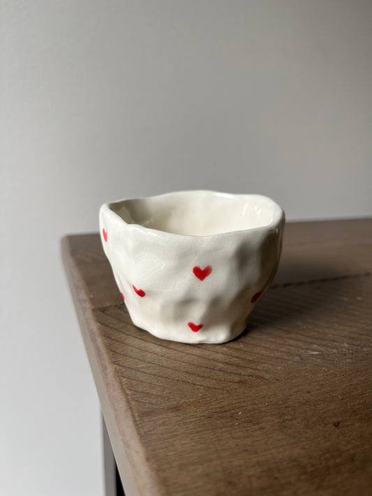 Dainty Hearts Espresso Cup