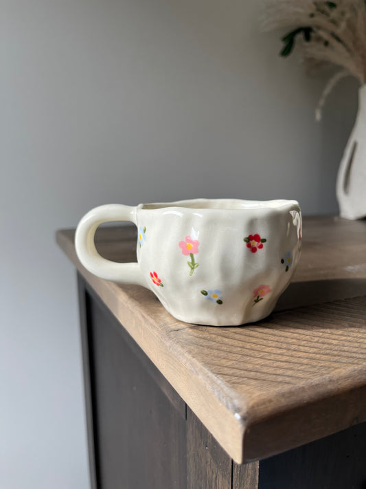 Colourful Flowers Mug