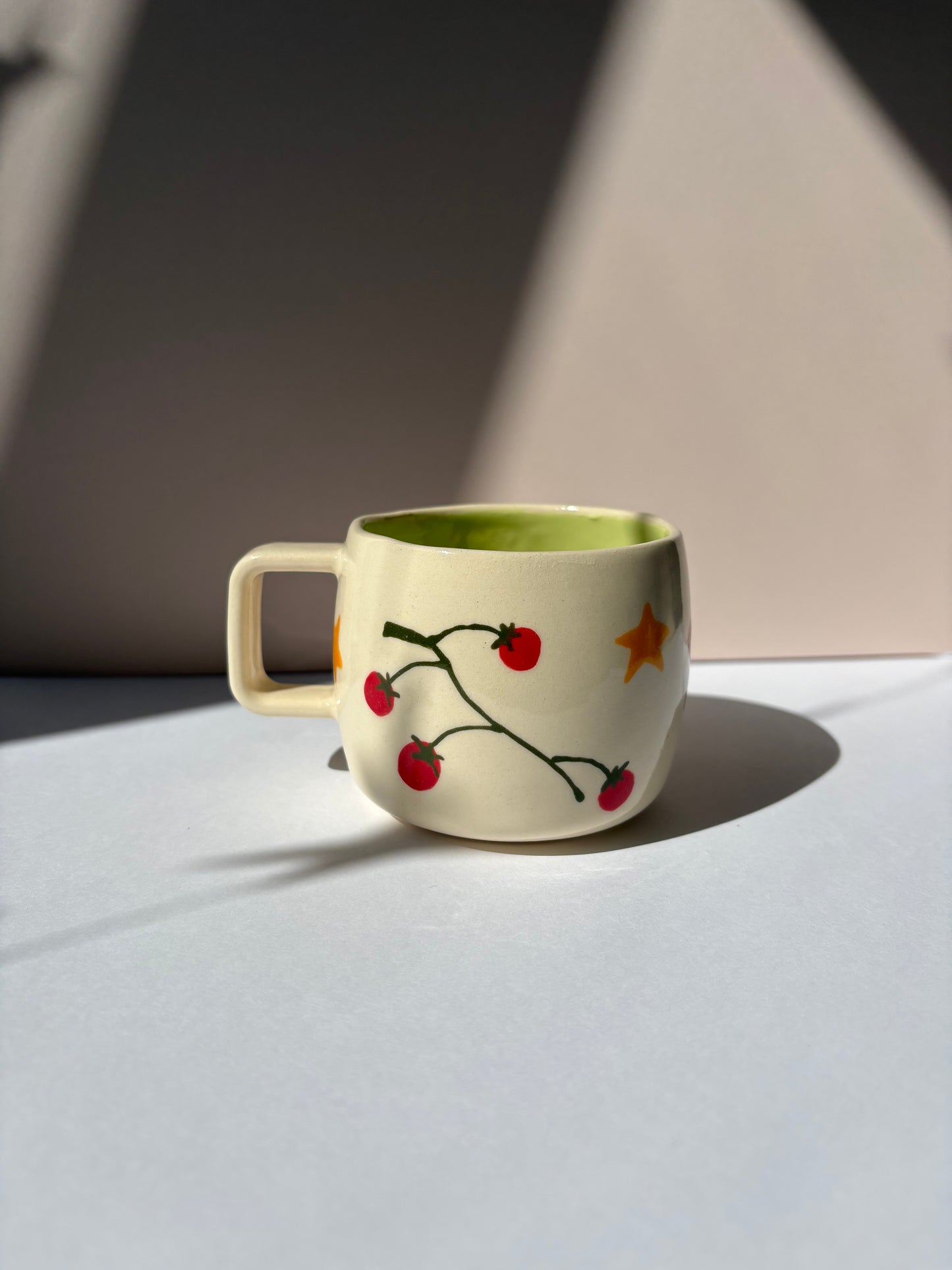 Tomatoes & Stars Espresso Cup