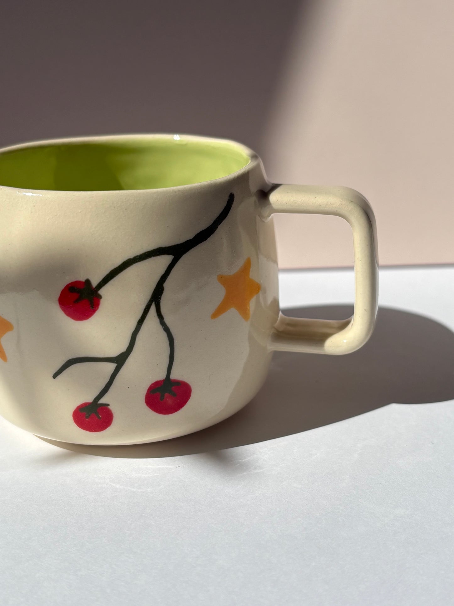 Tomatoes & Stars Espresso Cup