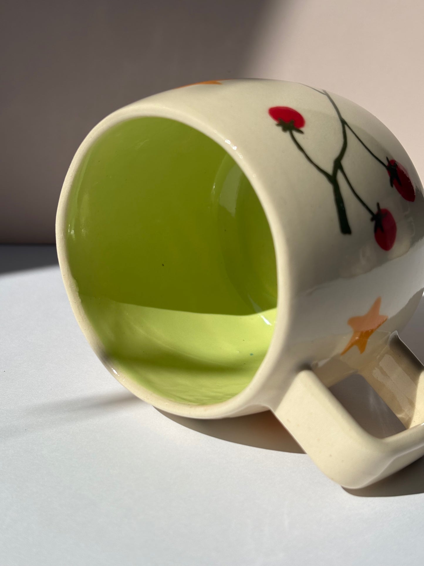 Tomatoes & Stars Espresso Cup