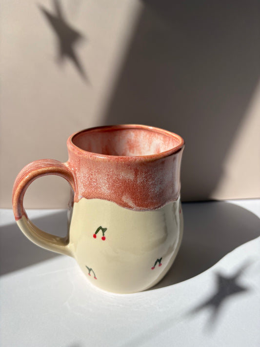 Cherry Milkshake Mug