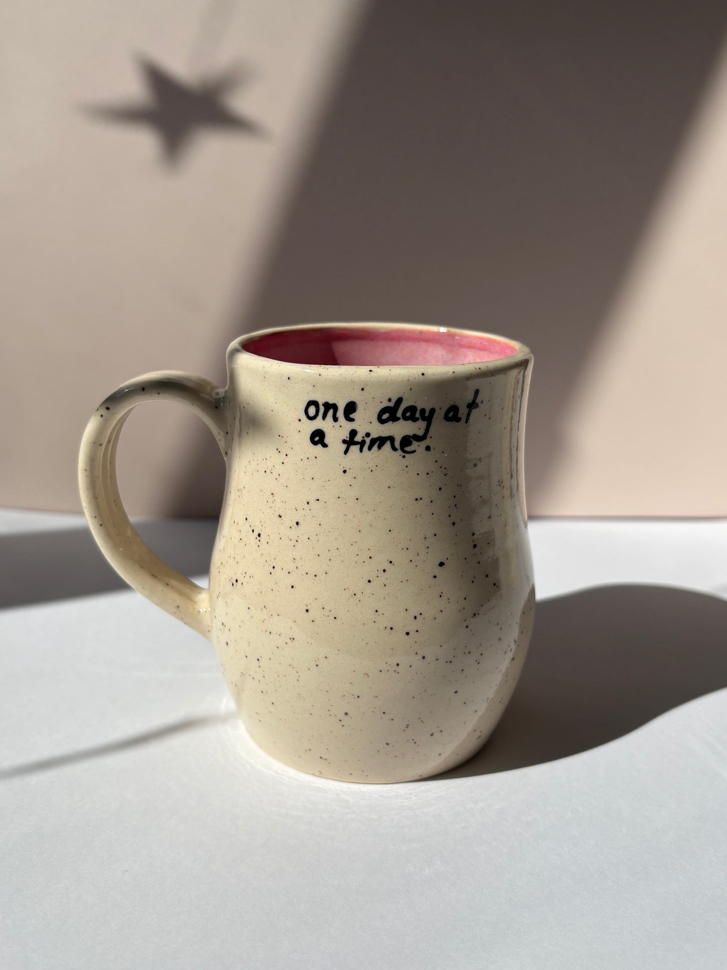 Pink Lily of the Incas Mug