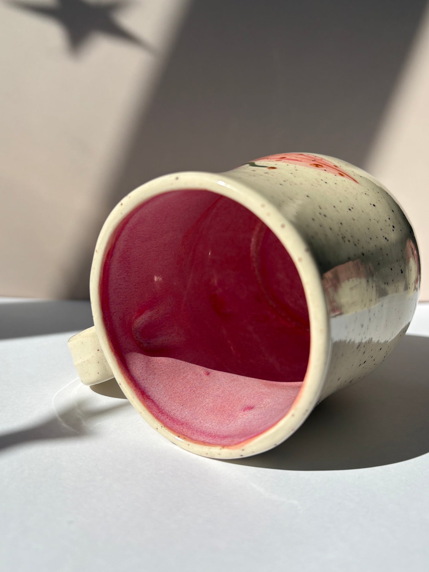 Pink Lily of the Incas Mug