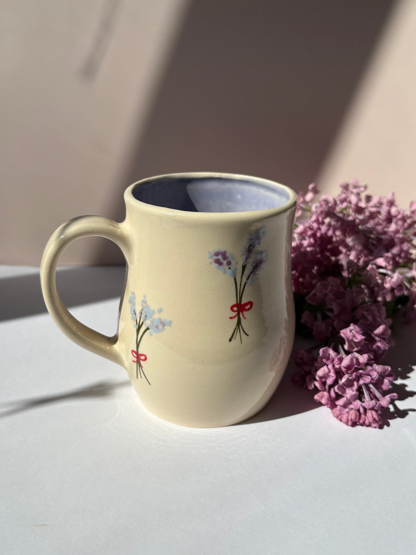 Lilac Bouquet Mug
