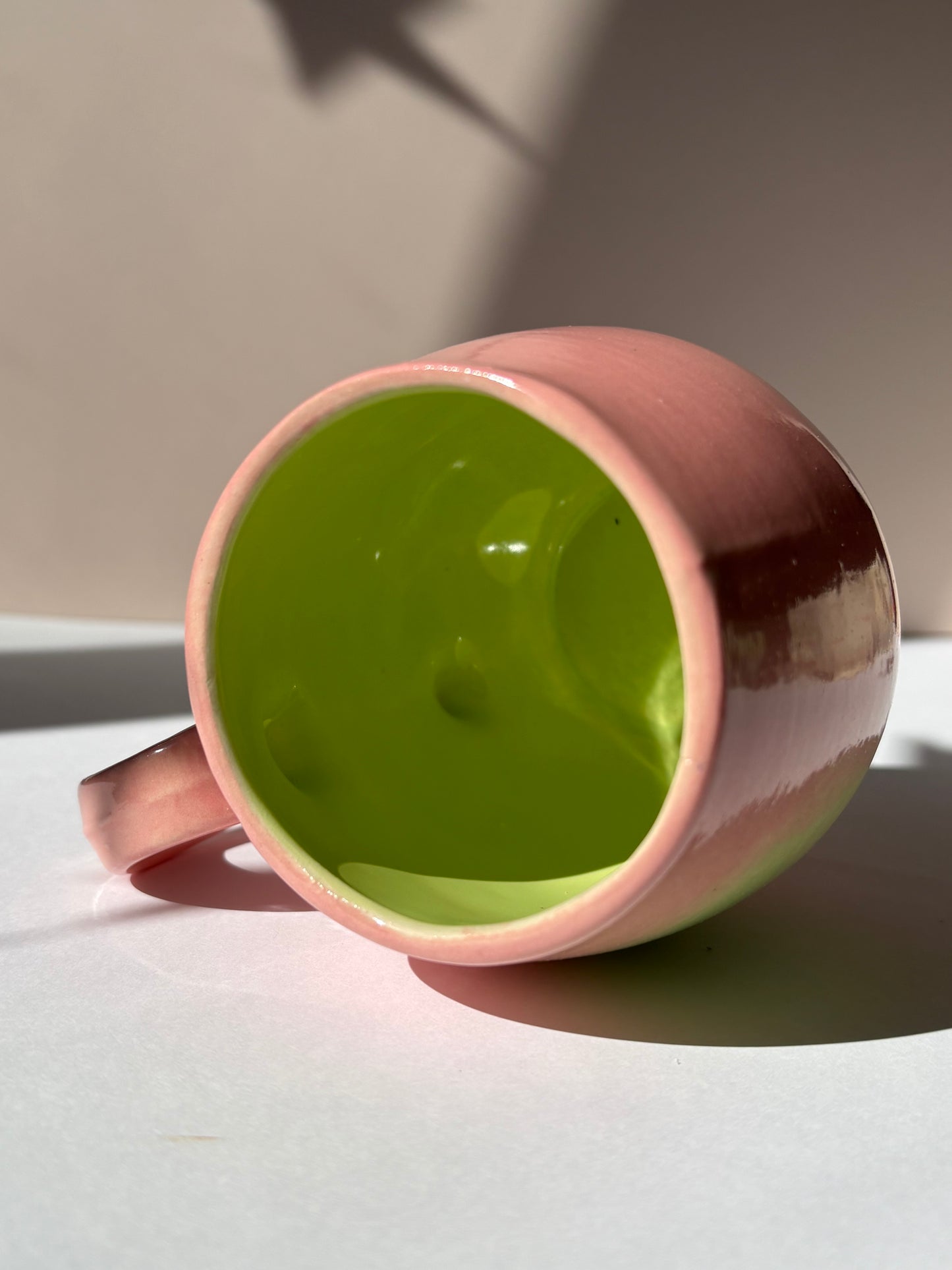 Pink & Green Aura Mug