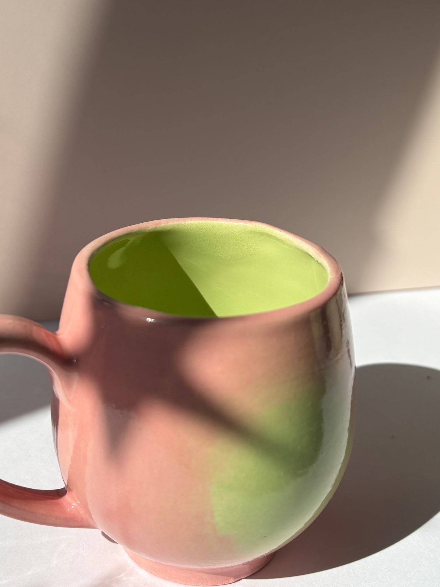 Pink & Green Aura Mug