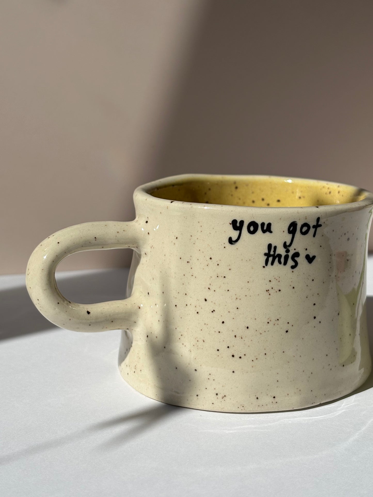 Yellow Lily of the Incas Mug