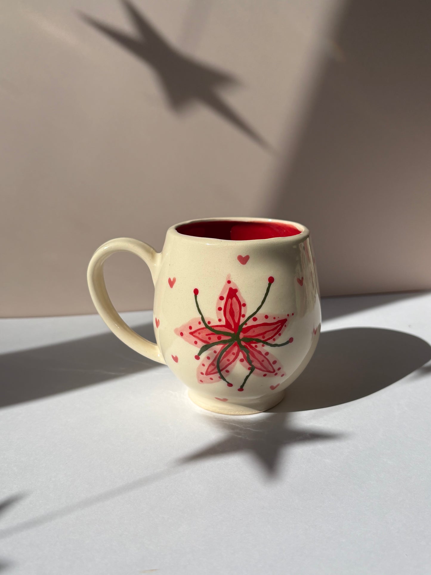 Red Lily of the Incas Mug