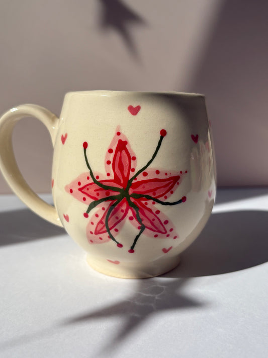 Red Lily of the Incas Mug