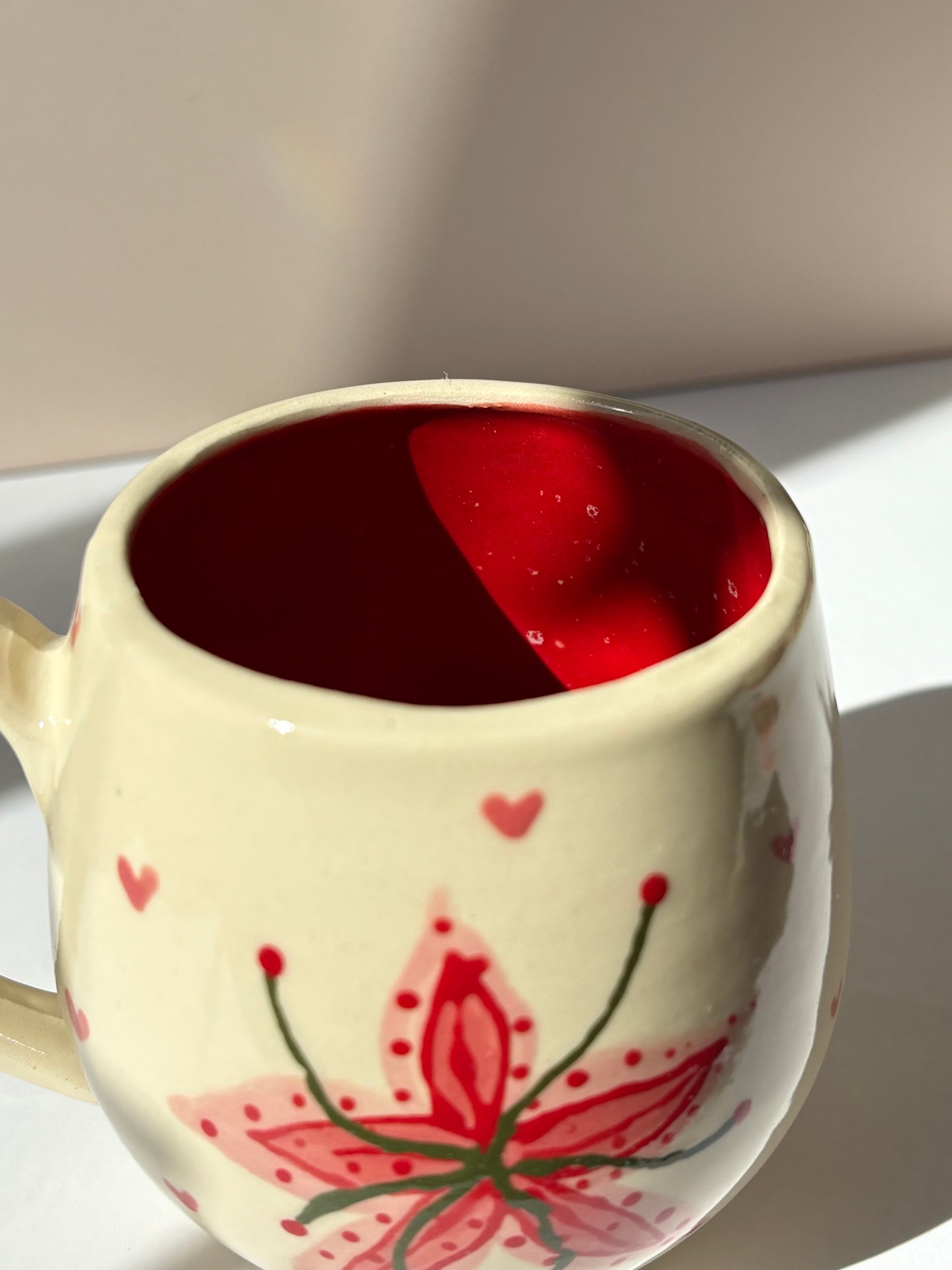 Red Lily of the Incas Mug