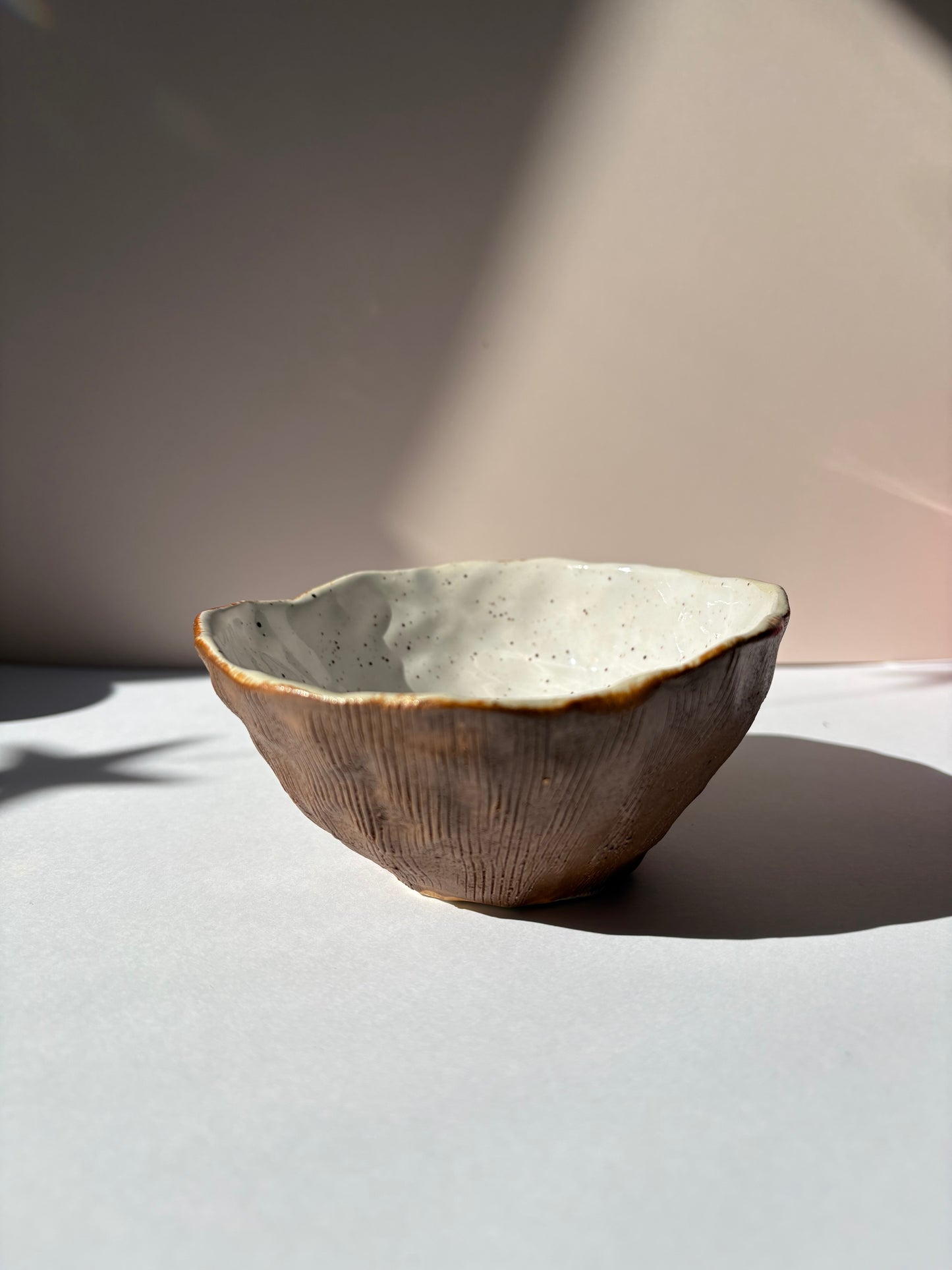 Handmade Ceramic Coconut Bowl