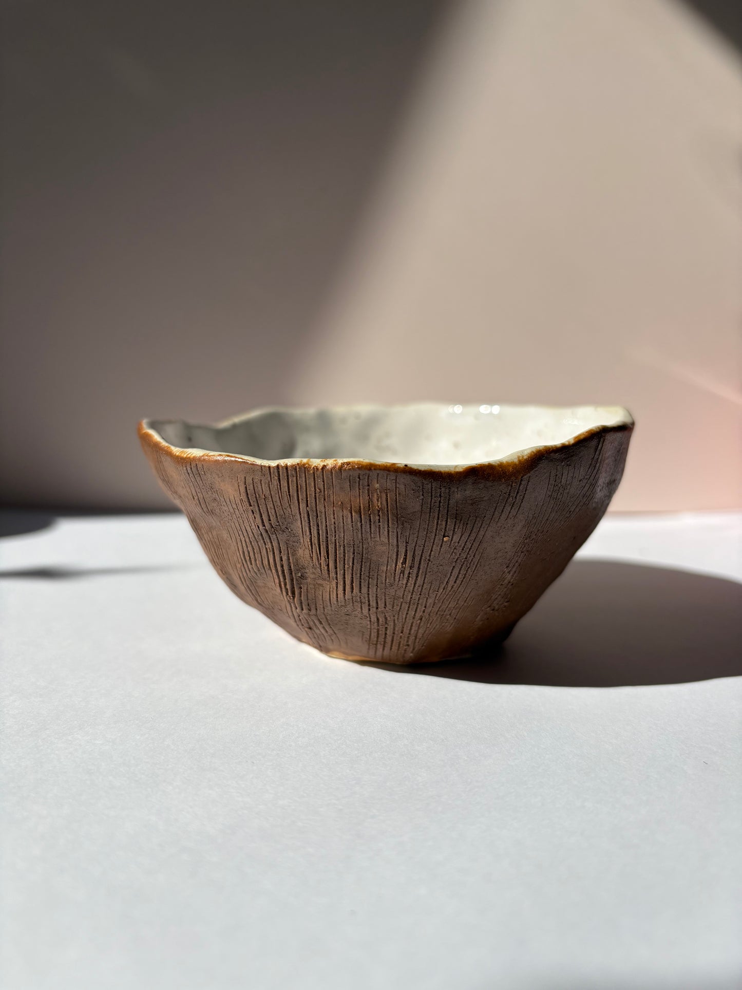 Handmade Ceramic Coconut Bowl