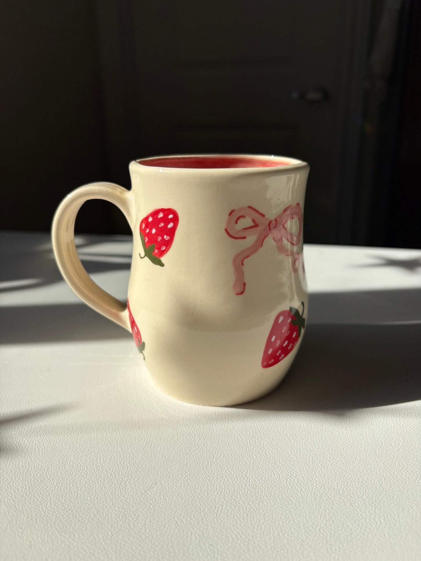 Strawberry & Bows Mug