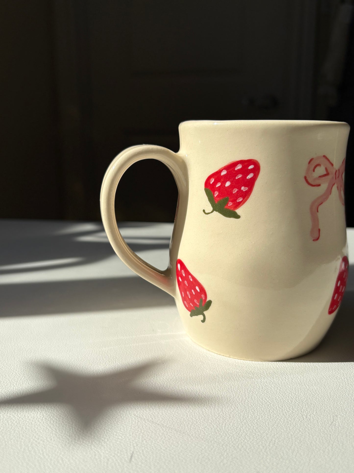 Strawberry & Bows Mug