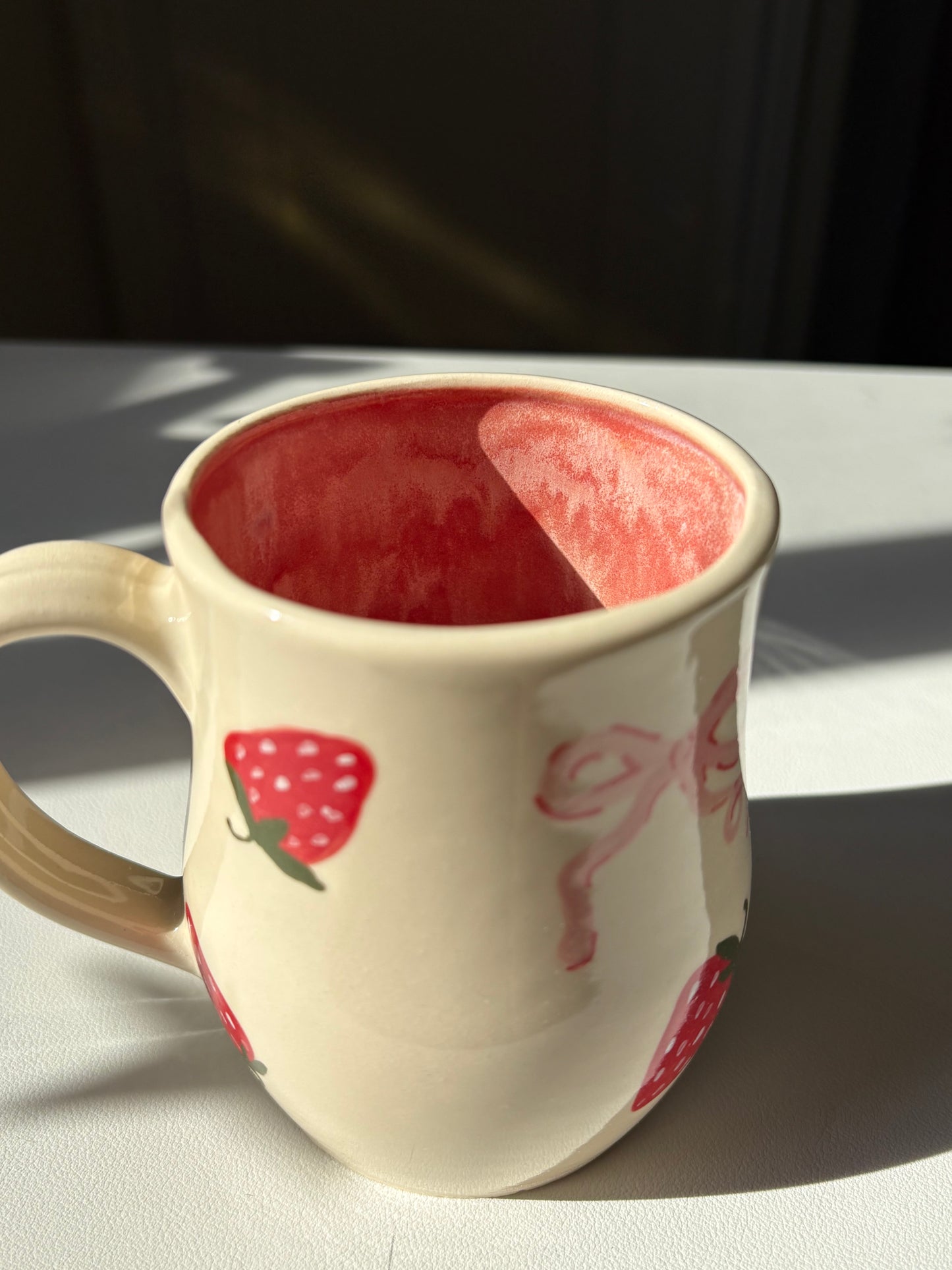 Strawberry & Bows Mug
