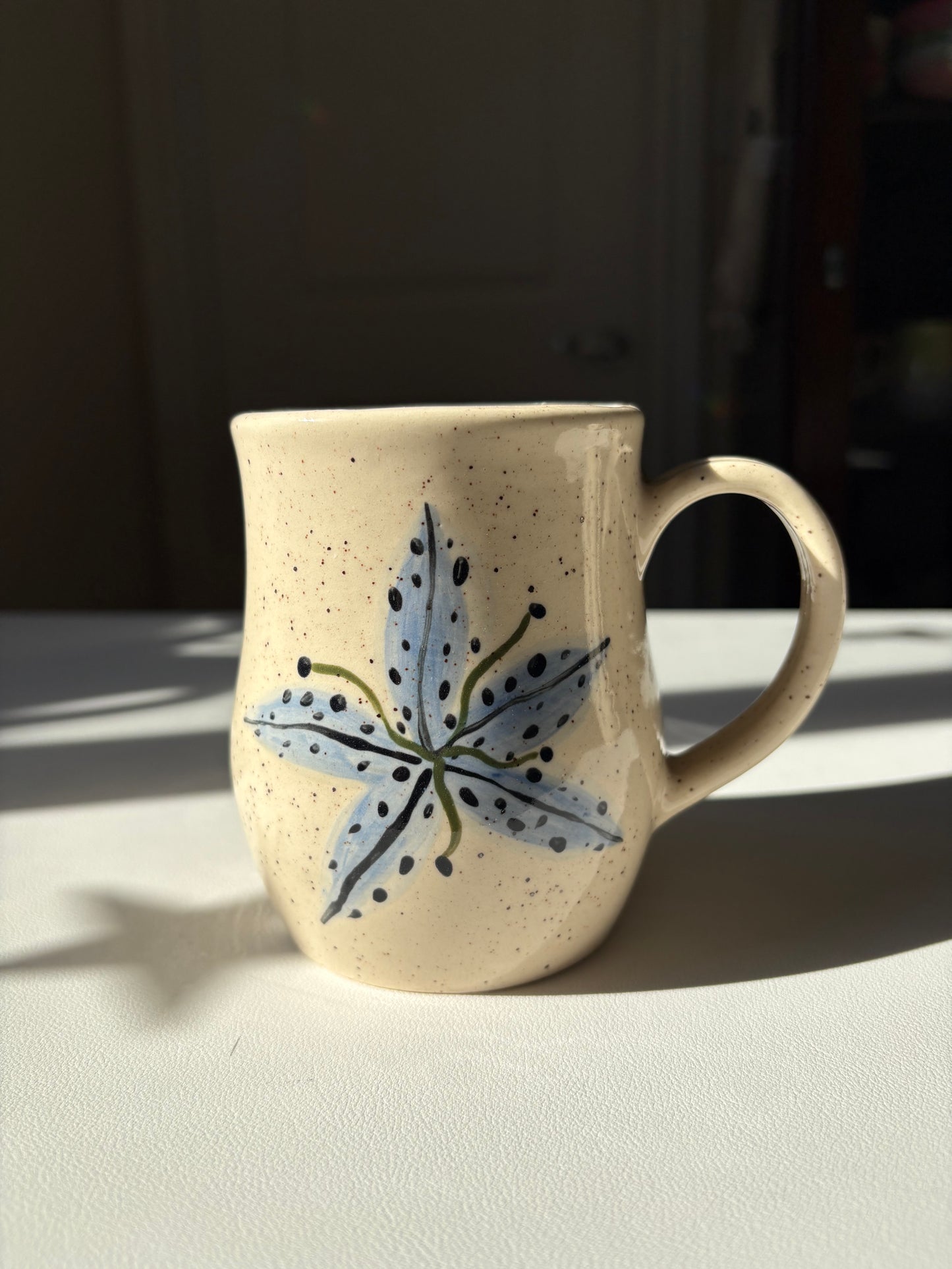 Blue Lily of the Incas Mug