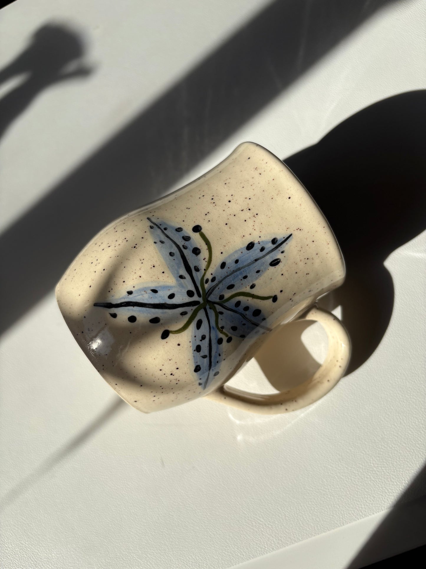Blue Lily of the Incas Mug