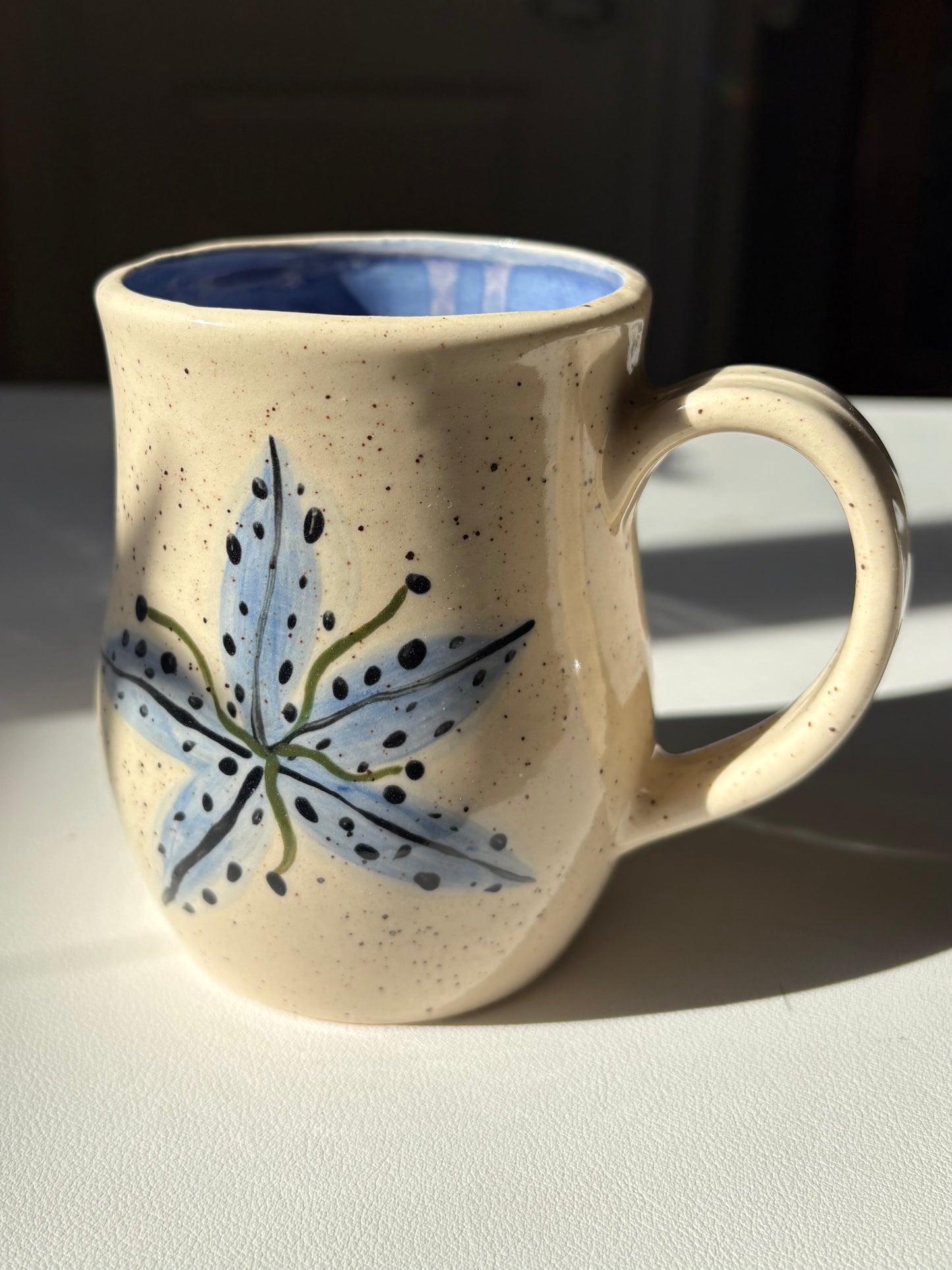Blue Lily of the Incas Mug