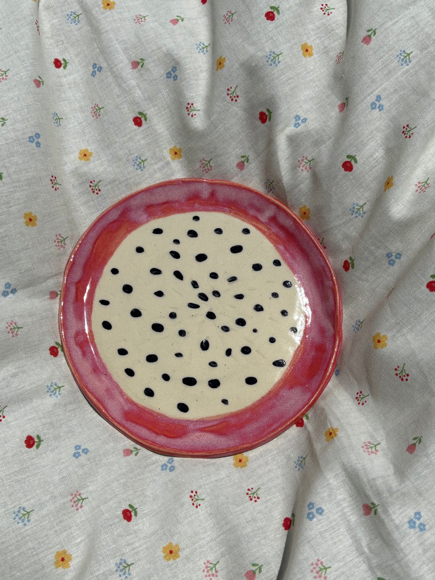 Dragonfruit Ceramic Plate
