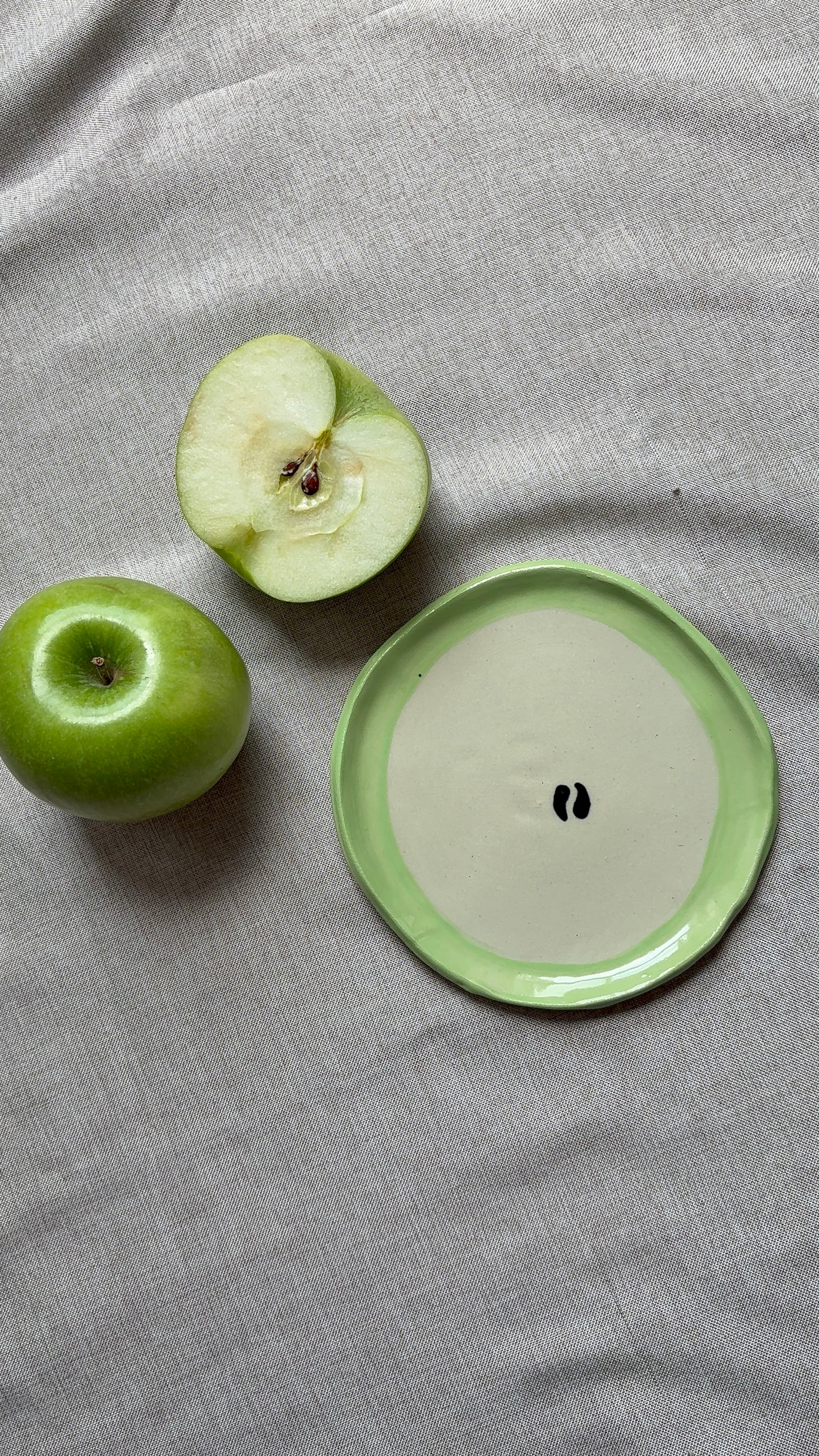 Apple Ceramic Plate