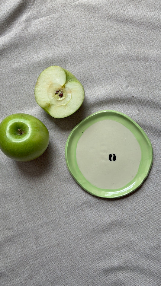 Apple Ceramic Plate