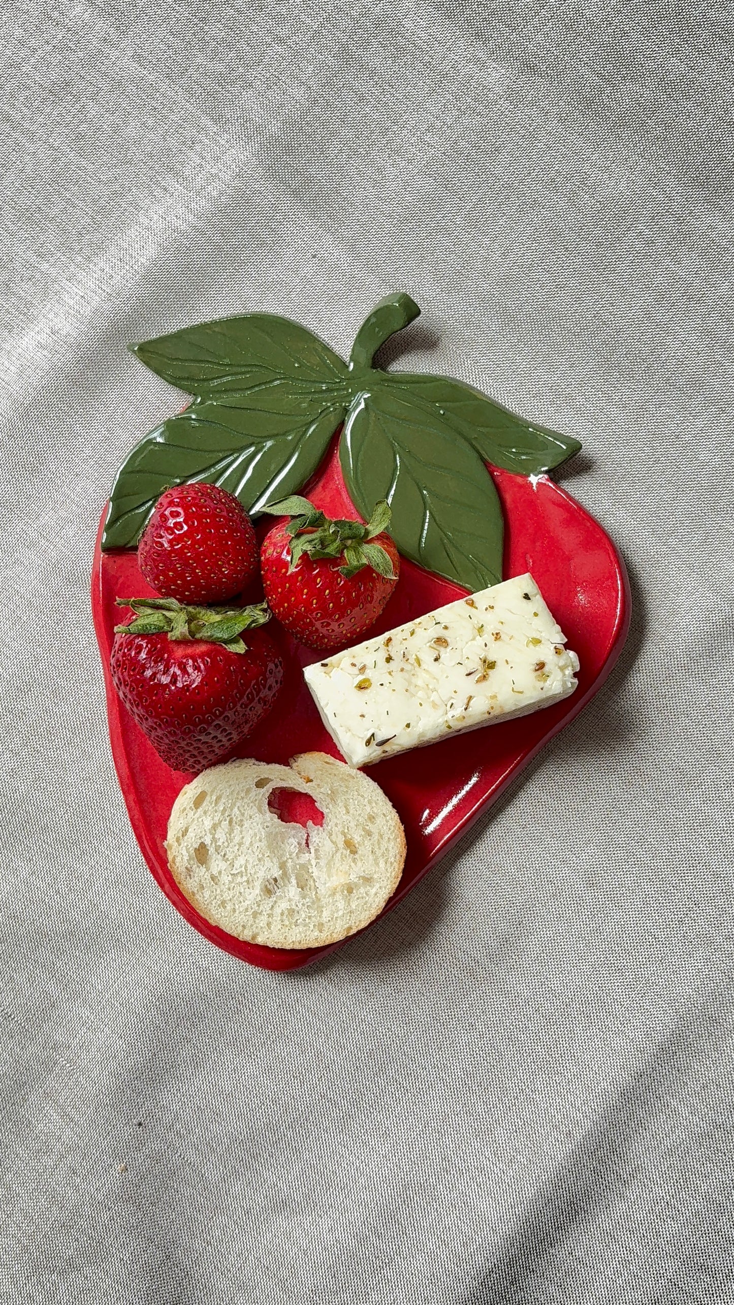 Strawberry Ceramic Dish