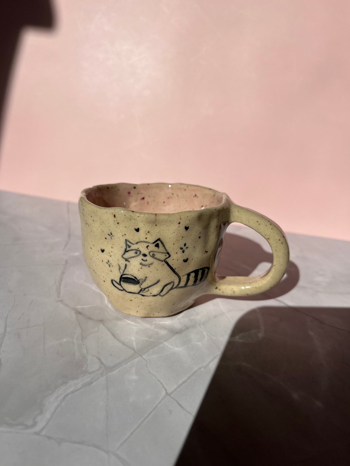 Cute Raccoon Mug