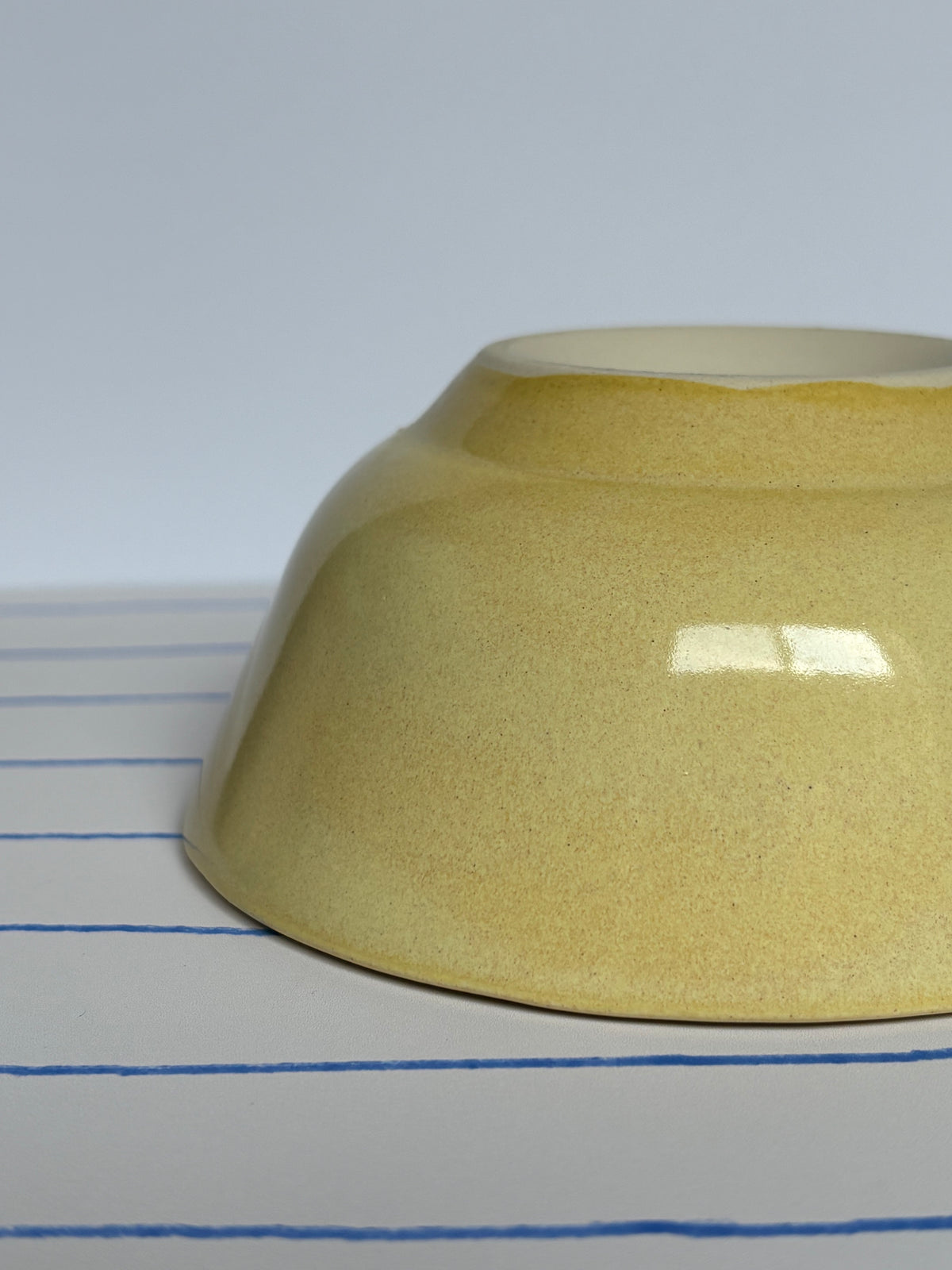 Butter Yellow Stars Bowl