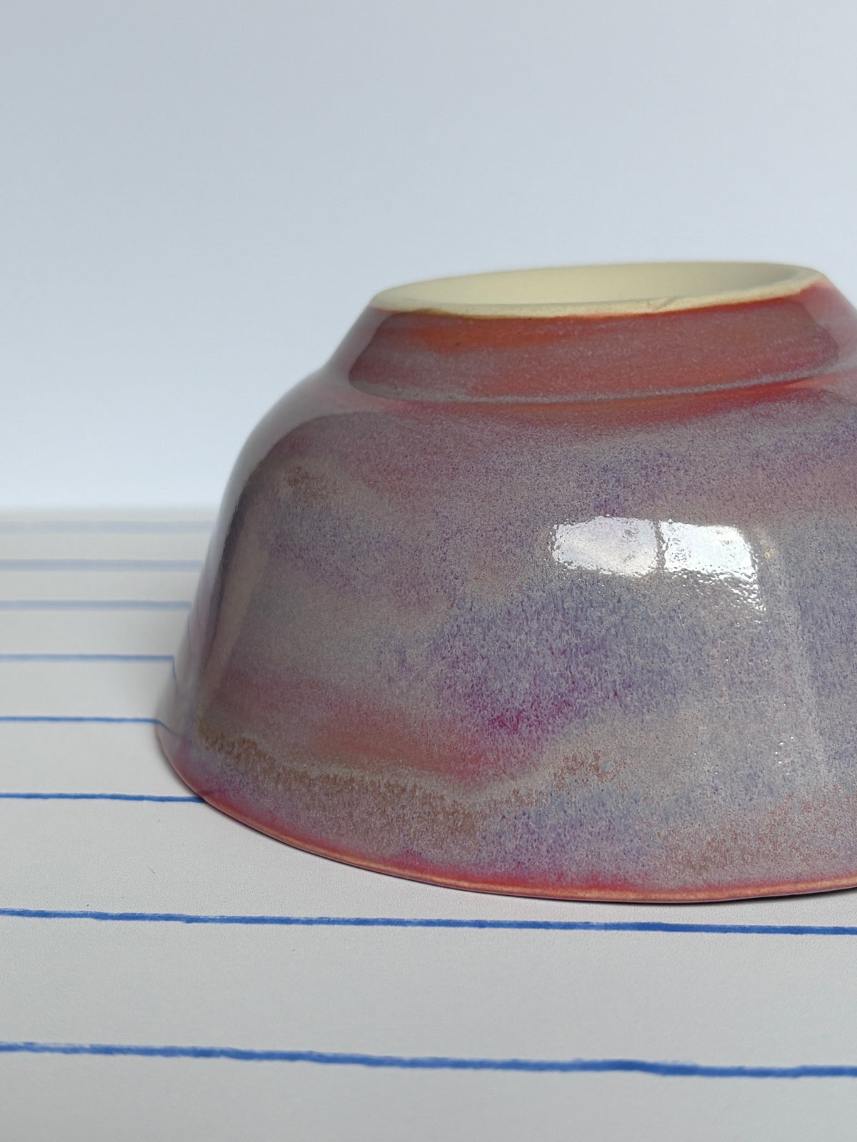 Magic Purple Hearts Bowl