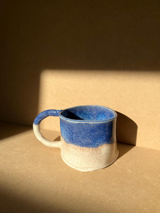 Blue Glaze Handmade Ceramic Mug