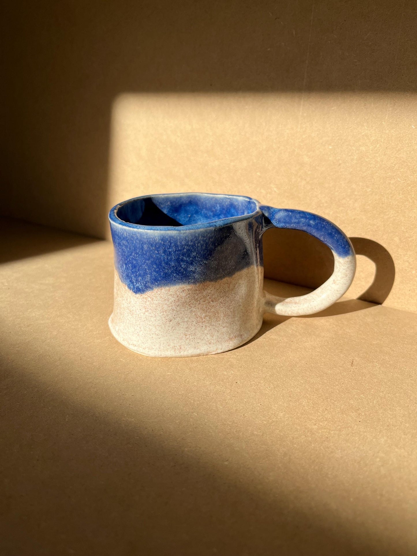 Blue Glaze Handmade Ceramic Mug